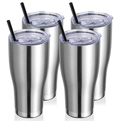 DOMICARE Stainless Steel Wine Tumbler Bulk with Lid