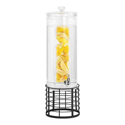 Cal-Mil 1580-2-13 2 Gallon Soho Beverage Dispenser-Black