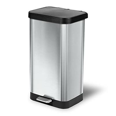 3.2 GAL Stainless Trash Can PF-H008A12-M-GG