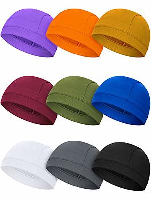 Men Moisture Wicking Beanie Hat Helmet Liner Sport Skull Cap