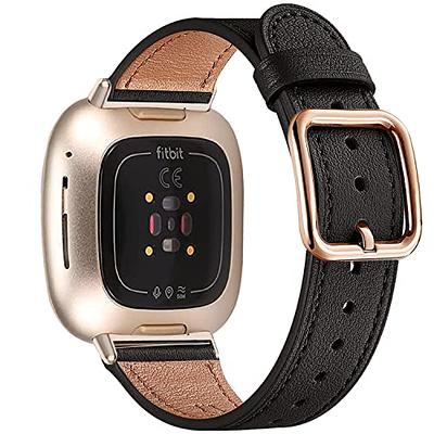 Correa trenzada Solo Loop compatible con Fitbit Versa 3 Correa/Correa Fitbit  Sense, correas de repuesto deportivas elásticas ajustables Correa de reloj  de nailon para Fitbit Versa3/Sense Hom JFHHH pequeña