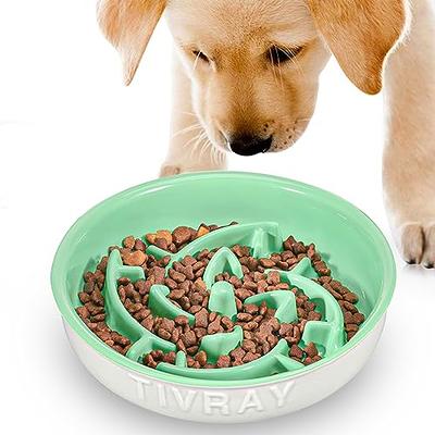 Slow Feeder Dog Bowl Pet Bowl,labyrinth Interactive Puzzle Bowls,slow  Eating Medium-sized Dog Food Bowl, Anti-swallowing Bloat Stop