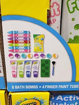 Crayola Bath Time Kids Bath Bomb Finger Paint Soap Body Wash Pen 30pc Bundle