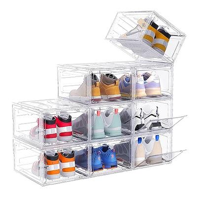 stackable storage shoe boxes for display