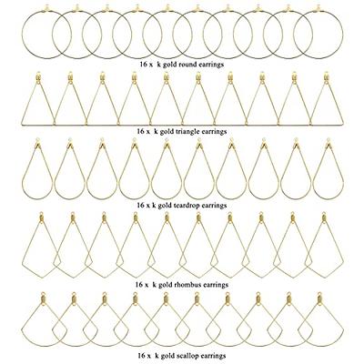 YaeYur 80pcs Beading Earring Hoop for Jewelry Making, Beading Hoop Earring  Supplies Beading Hoop Earring Findings Geometric Beading Earring Open Earring  Beading Hoop for DIY Crafts - Yahoo Shopping