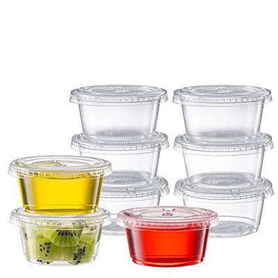 Jello shot cups / Portion Cups 200 Cups + 200 Lids & Free Shipping