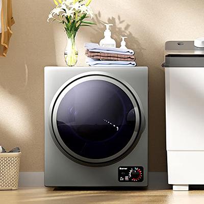 ARLIME Compact Laundry Dryer, Portable Clothes Dryers W/4 Automatic Drying  Mode, Small Electric Laundry Dryer W/Stainless Steel Drum & Control Panel  For Apartments, Dorm 110V 900W, Grey - Yahoo Shopping