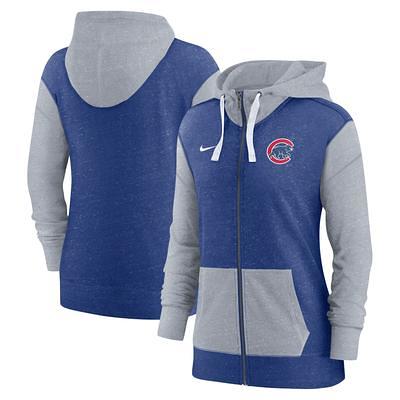 MLB Women's Chicago Cubs Royal Pullover Hoodie