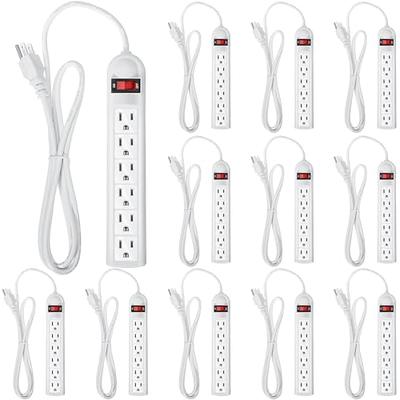 ECHOGEAR VoltSpin Surge Protector Power Strip 2 Pack with Rotating