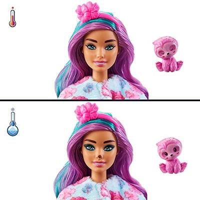 Barbie Cutie Reveal Fashion Doll with Puppy Plush Costume, Mini Pet &  Accessories