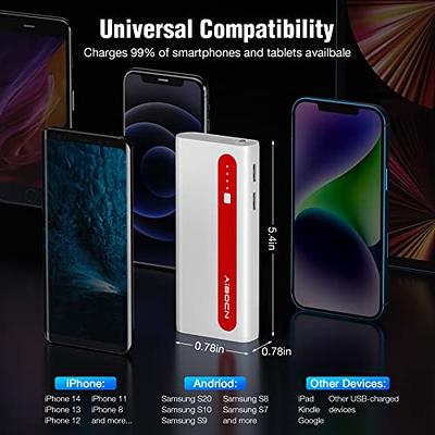 Poweradd Slim 2 5000mAh Power Bank Portable Charger External Battery for  iPhone SAMSUNG Android Mobile Cellphones