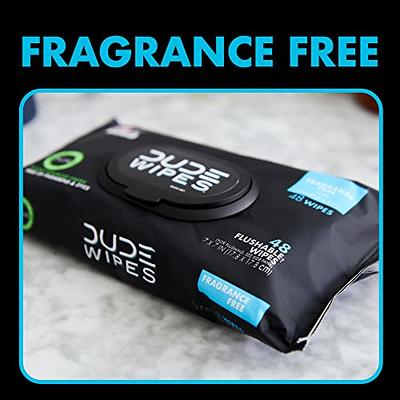  DUDE Wipes - On-The-Go Flushable Wipes - 1 Pack, 30