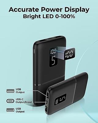 8,000mAh  Dual USB Portable Battery Pack with Digital Display