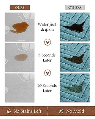 Mimore Coffee Mat - Coffee Bar Mat for Countertop 24x16 - Absorbent Hide  Stain Anti-Slip Coffee Bar Accessories Under Espresso Machine Coffee Maker