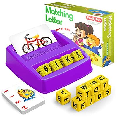 Matching Letter Spelling Games