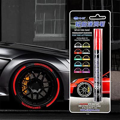 Tyre Marker Paint Pen Waterproof Car Tire Paint Pen 10 Bright Colors  Painted Markers Tyre Markers