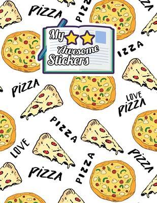 Sticker Album: Blank Sticker Book, Pizza Theme Journal - Stickers  Collecting Book Large Size - 8,5 x 11, 120 - Pages. - Yahoo Shopping