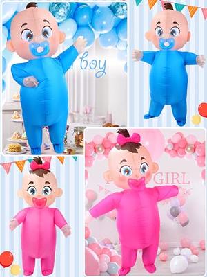 Ramede 2 Pcs Giant Inflatable Baby Costume 96 Inch Gender Reveal Costume  Boy and Girl Blow Costume Outfit for Adult Baby Shower Gender Reveal Party  Halloween Christmas Cosplay Supplies - Yahoo Shopping