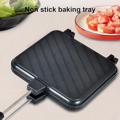 Sandwich Maker,, Hot Dog Toaster With Detachable Handles Campfire