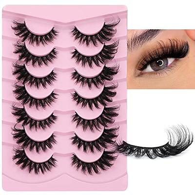 Fox Eye Lashes Angel Wing Mink Eyelashes Natural Look L Curl