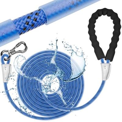 Heavy Duty Wateproof Leash Dog, PVC 6/10/15FT Leashes With Swivel