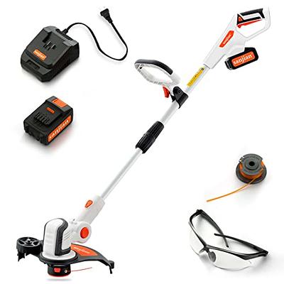 20V Eater Cordless String Trimmers Weed Wacker Battery Powered