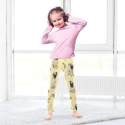 Pink Heart Kids Leggings