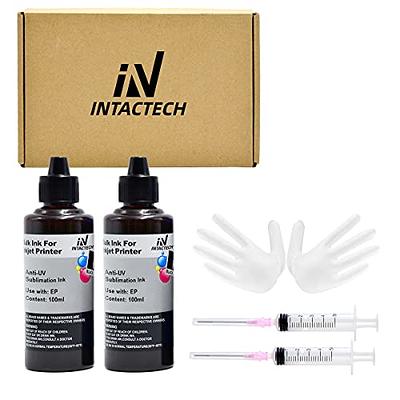 Black Printers Jack Sublimation Ink refill 400ml Anti-UV Ink for Inkjet  Printers