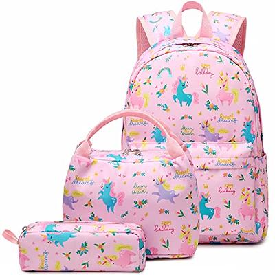 LEDAOU Lunch Backpack Kids Backpacks with Lunch Compartment Boys Girls  Bookbag Insulated Lunch Bag for Preschool Elementary (Rainbow Blue) - Yahoo  Shopping