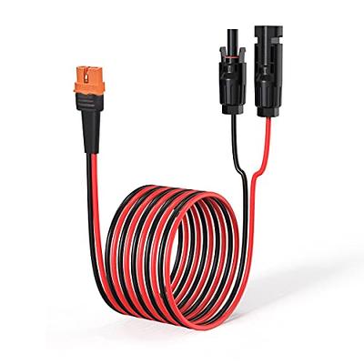 YACSEJAO Solar to XT60i Charging Cable 12AWG 1.5M Solar Plug to