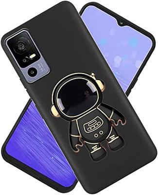 for TCL 40 XL Case Cute Hidden Astronaut Kickstand Design,Soft Silicone  Rasied TPU Edge Bumper Folding Bracket Spacemen Phone Stand Shockproof  Protective Phone Case for TCL 40 XL Black - Yahoo Shopping