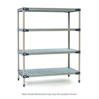 Metro Super Adjustable 2 Wire Shelving - 5-Shelf Unit, Stainless Steel (48  X 74 X 24D)