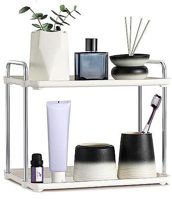 Kitchen under Sink Standing Rack Makeup Organizer for Lotion Perfume  Jewelry 3 Tier Clear 