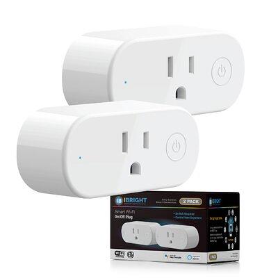 Smart Plug, Smart Home WiFi Outlet, Remote App Control, Supports 2.4GHz  Network, No Hub Required (Works with  Alexa & Google Assistant) FCC  ROHS - Yahoo Shopping