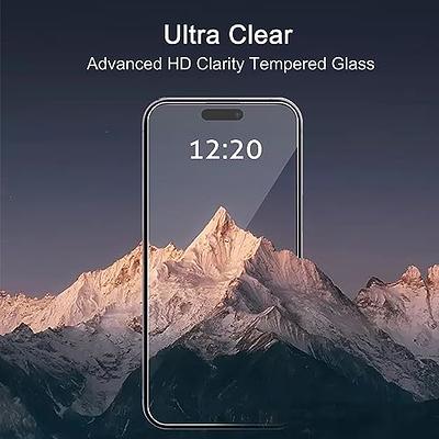 SOVARCATE iPhone 15 Plus Screen Protector 3 Pack [6.7 Inch] with 1 Pack  Camera Lens Protector, Tempered Glass Film, HD Clear, 9H Hardness, No  Bubbles