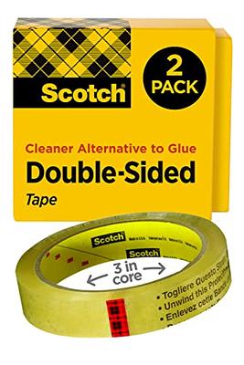 Lichamp 2 inches Wide Yellow Painters Tape, 2 Bulk Pack 1.9 inch