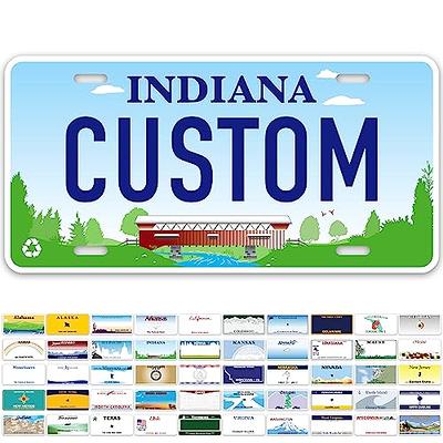 Personalized Us Flag Truck Driver Sign Pick Up Truck Custom Metal