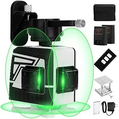 Laser Level, SHAWTY Bright Green Beam Cross Line with Self Leveling, Laser  Level Line Tool with Vertical and Horizontal Line, 360° Magnetic Pivoting