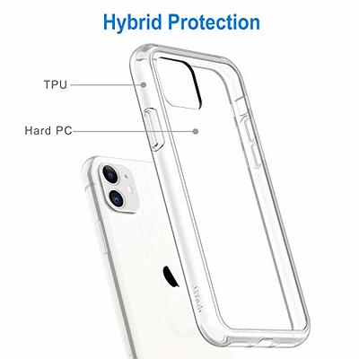 JETech Magnetic Case for iPhone 15 Plus 6.7-Inch, Phone Bumper Cover Clear  Back