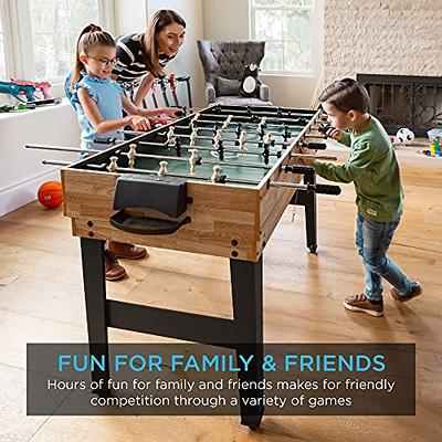 RayChee 48 Multi Game Tables 15-in-1 Combo Game Table w/Foosball, Air  Hockey, Pool, Ping Pong, Basketball, Chess, Poker, Bowling, Shuffleboard  for Family Fun 