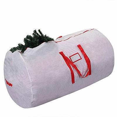  Pursell Manufacturing Christmas Tree Disposal and Storage Bag -  Fits Trees to 9-Feet 5-Inches (Standard Version) (White) : Home & Kitchen