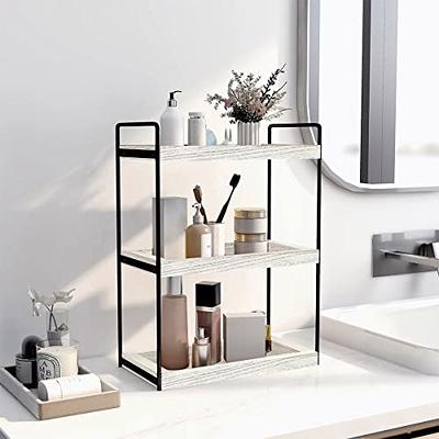 Dyiom 3 Pack Bathroom Organizer Under Sink, 2 Tier Bathroom