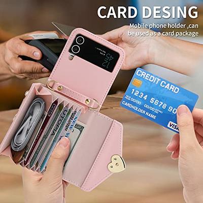 MInCYB Case Wallet for Samsung Galaxy S22 Ultra, Zipper Leather Flip Case with RFID Blocking Cards Holder Slots Wristlet Strap Purse, Detachable