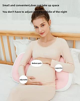 WYXunPlanet Pregnancy Pillow Maternity Side Sleeping Pillow Pregnancy for  Pregnant Women,Support for Back HIPS Legs Belly for Maternity