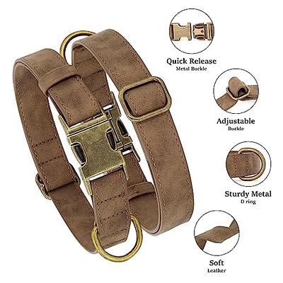  Ewinoom Soft Dog Collar with Metal Buckle Adjustable