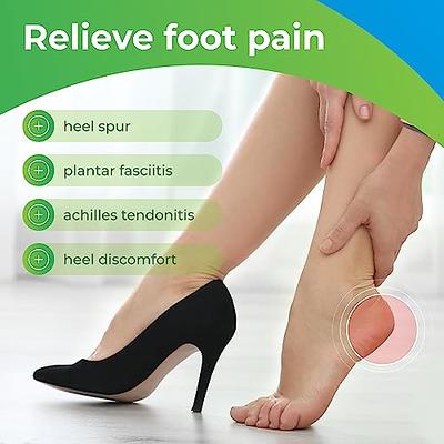 BloomLab Gel Heel Pads - 2 Pcs Heel Cups for Heel Pain, for Plantar  Fasciitis Bone Spurs