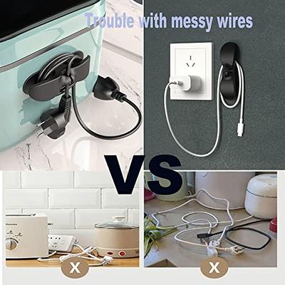 12Pcs cord organizer for desk Pack Small Kitchen Appliance Cord Cord  Organizers