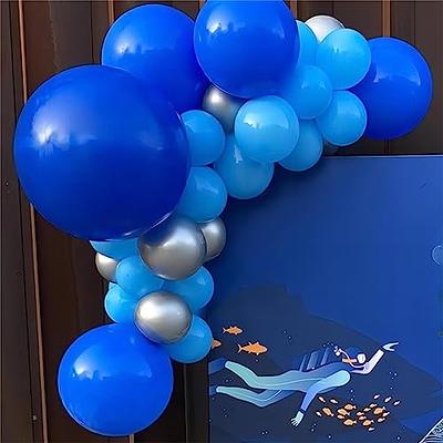 100pcs Royal Blue Balloons, 12 inch Royal BlueLatex Party Balloons