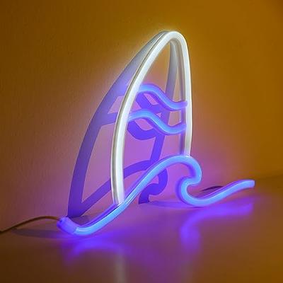 Surf Neon Sign Sea Led Ocean Art Light Sign Led Logo Wave Wall