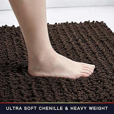 Extra Long Bath Mat Non Slip Washable Water Absorbent Thick Large